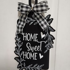 Farmhouse cutting board home sweet home decor